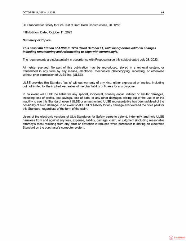 UL 1256 PDF